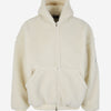 Balenciaga Chaqueta Bomber Faux Fur color Marfil sku 512-002133 01 - Foto 1