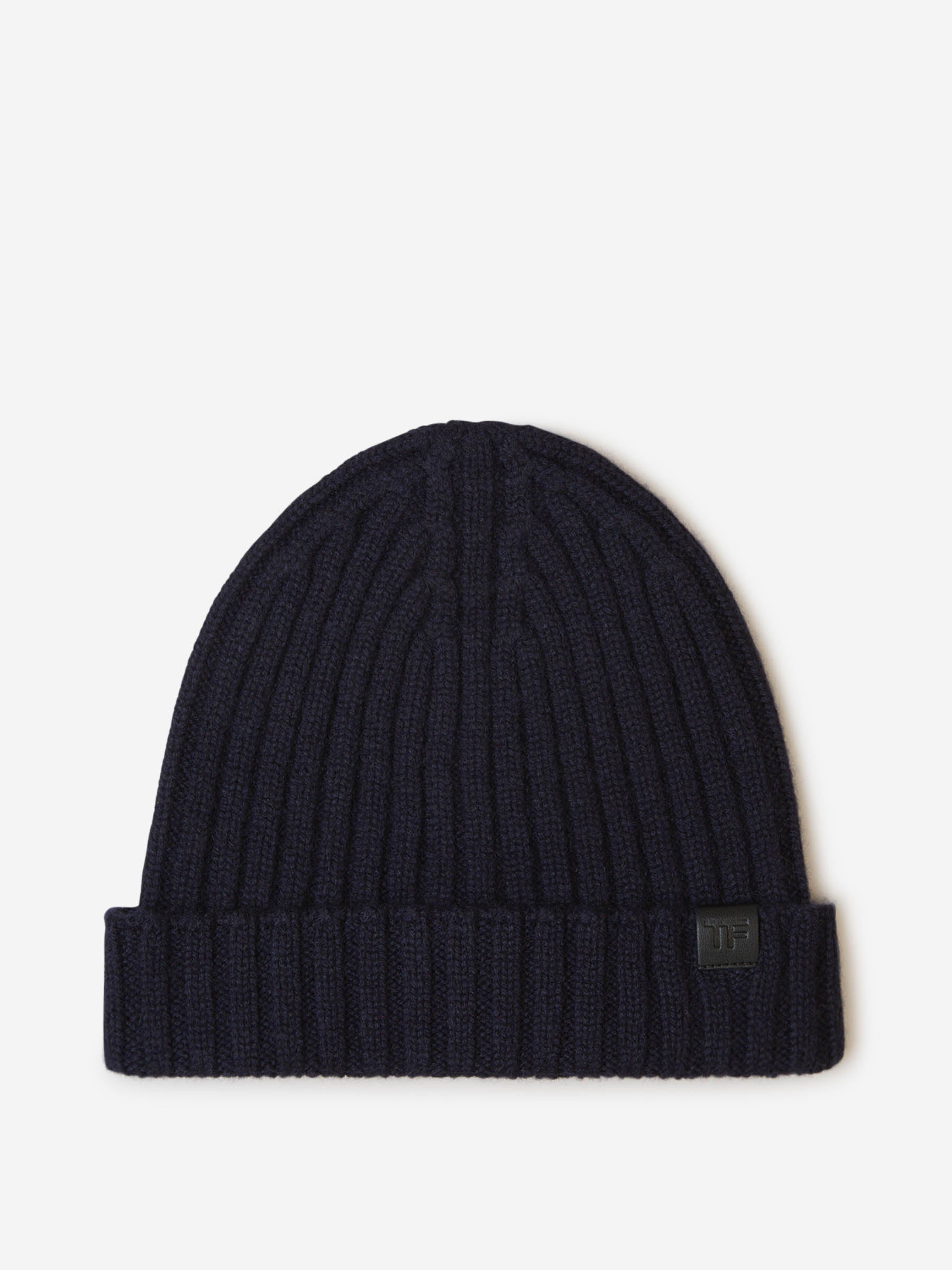 Tom Ford Gorro Canalé Cashmere color Azul Cobalto sku 695-001258 03 - Foto 1