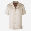 Balmain Camisa Logo Satén color Beige sku 532-000559 01 - Foto 1