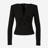 Roland Mouret Blusa Detalle Frontal color Negro sku 701-002025 00 - Foto 1