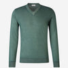 Santa Eulalia Jersey Cashmere Y Seda color Verde Oscuro sku 542-002092 18 - Foto 1