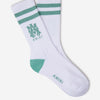 Amiri Calcetines Bicolor Logo color Verde Menta sku 642-000486 02 - Foto 1