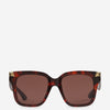 Alexander McQueen Gafas de Sol Rectangulares color Carey sku 860-000948 02 - Foto 1