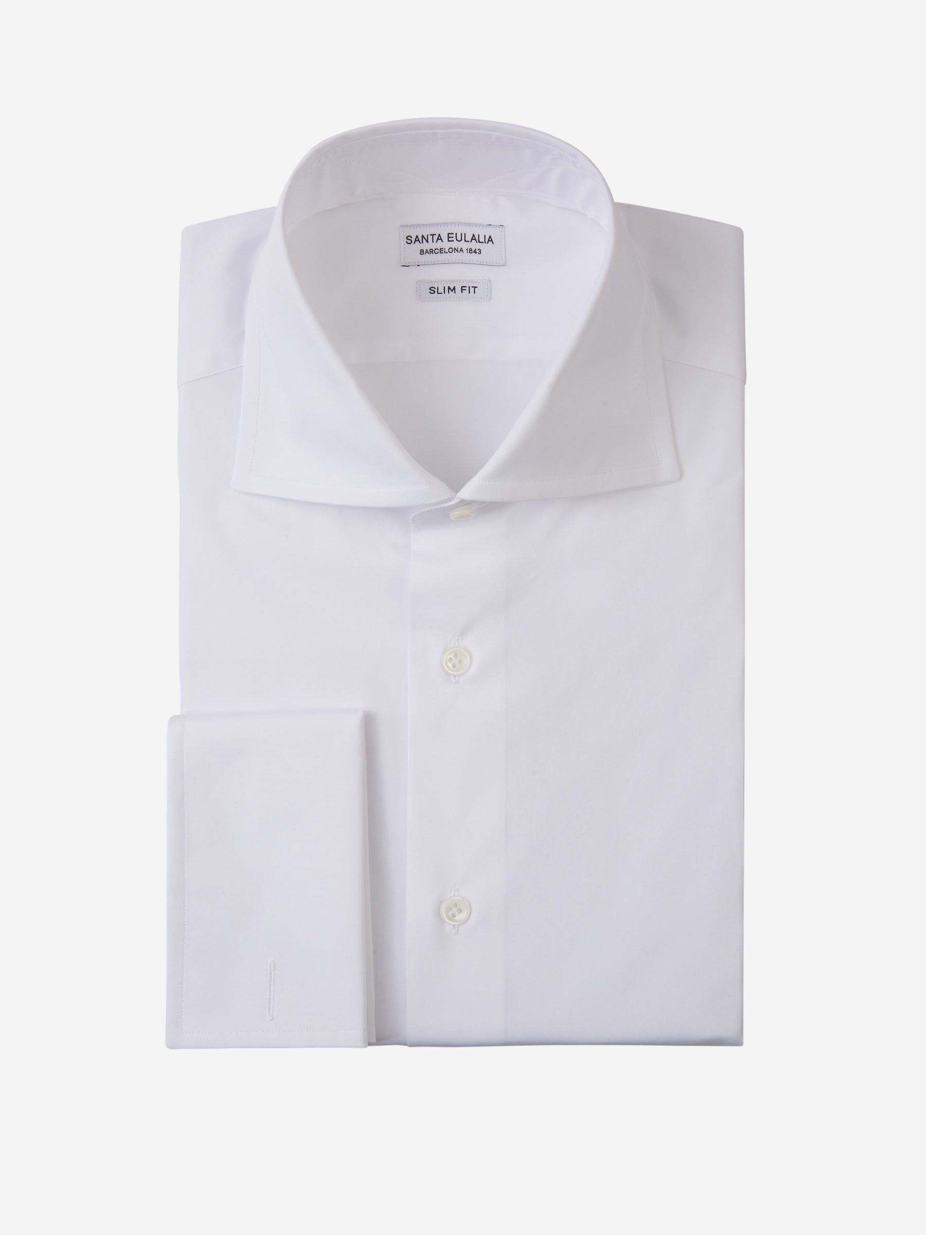 Santa Eulalia Camisa Doble Puño Algodón color Blanco sku 401-003116 01 - Foto 1