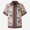 Etro Camisa Estampada Seda color Burdeos sku 532-000553 01 - Foto 1