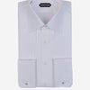 Tom Ford Camisa Drapeada Algodón color Blanco sku 403-000453 01 - Foto 1