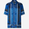 Off-White Camisa Estampada Bandana color Azul Marino sku 532-000515 01 - Foto 1