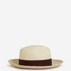 Borsalino Sombrero Panamá Paja color Burdeos sku 695-001478 01 - Foto 1