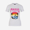 Balenciaga Camiseta Estampa Paris color Blanco sku 782-001521 01 - Foto 1