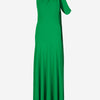 Erdem Vestido Maxi Drapeado color Verde sku 732-001322 01 - Foto 1