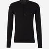 Tom Ford Camiseta Punto Canalé color Negro sku 553-003570 01 - Foto 1