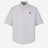 Ami Paris Camisa Algodón Logo color Marfil sku 532-000544 01 - Foto 1