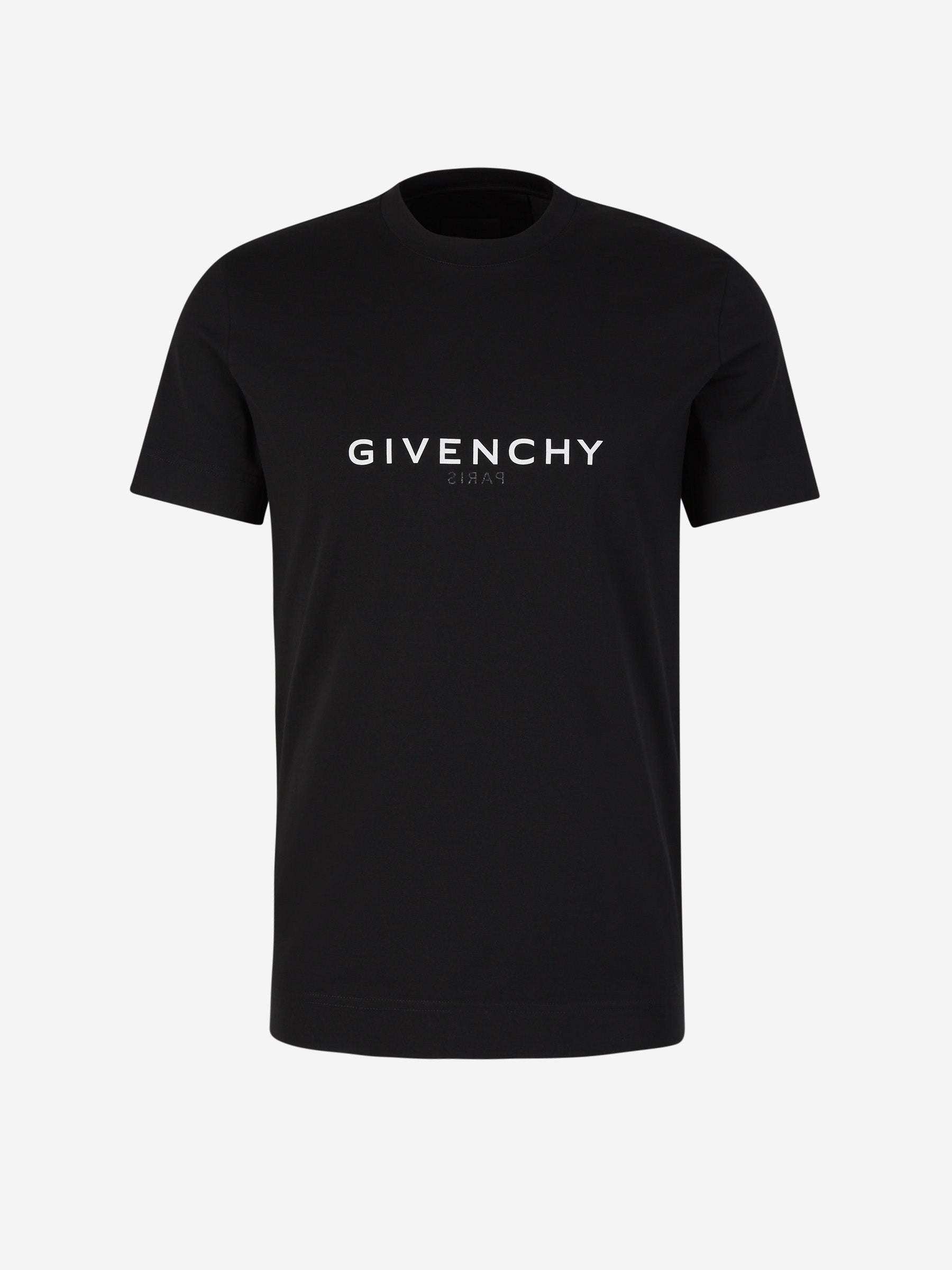 Givenchy Camiseta Logo Algodón color Negro sku 553-003590 01 - Foto 1