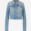 Acne Studios Cazadora Denim Algodón color Azul Denim sku 741-002118 01 - Foto 1