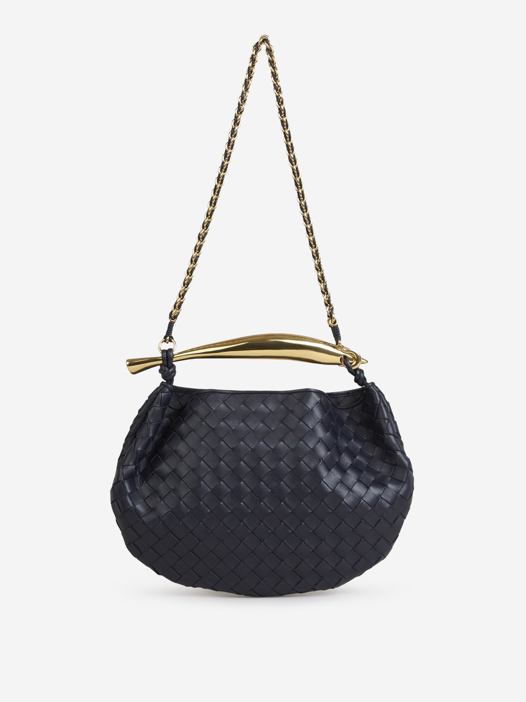 Bottega Veneta Bolso Sardine Piel color Ébano sku 810-007393 02 - Foto 1