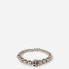 Alexander McQueen Brazalete Cuentas Skull color Negro sku 682-000639 01 - Foto 1