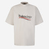 Balenciaga Camiseta Logo Algodón color Beige sku 553-003689 02 - Foto 1