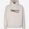 Balenciaga Sudadera Logo Algodón color Crema sku 545-001600 03 - Foto 1